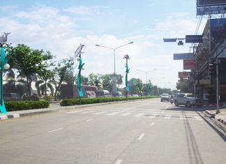 An artist’s rendering of what the new light poles will look like.